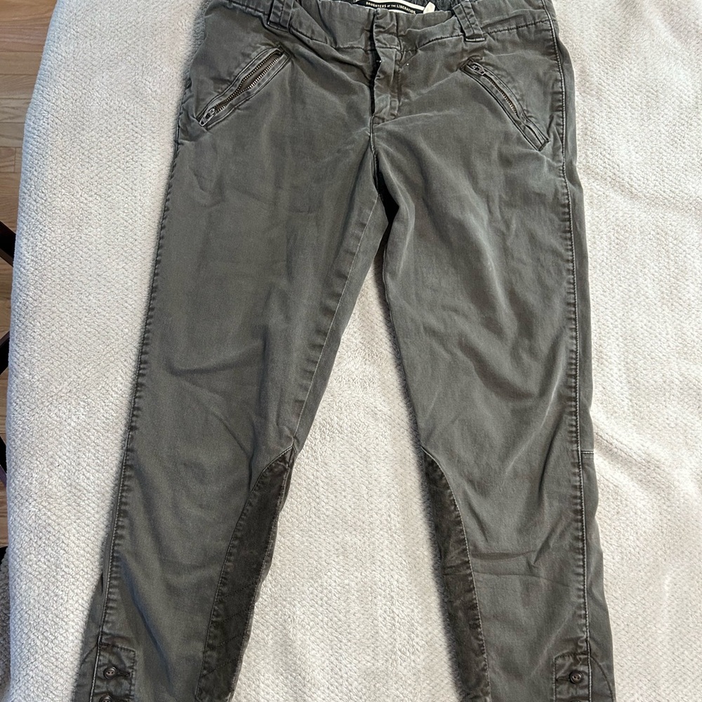 Women’s Daughters Of The Liberation Anthropologie Pants 27 Button Details